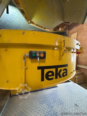 Impianto di betonaggio stazionario TEKA Ringtrogmischer 750L