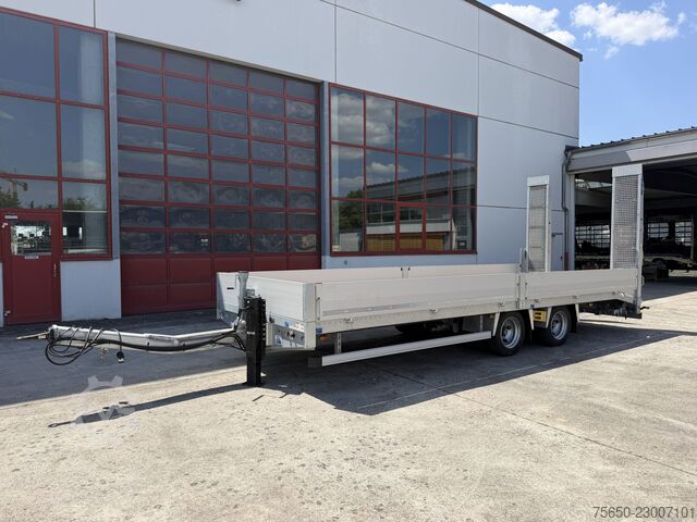 Низькорамний причіп Humbaur TBB  14,4 t Tandemtieflader 7,20 m lang, Neuwertig