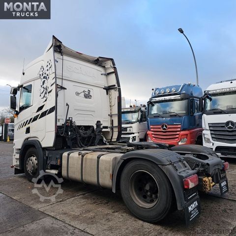 Standaard trekker SCANIA R500, Retarder, Standklima, 1.Hand, TÜV