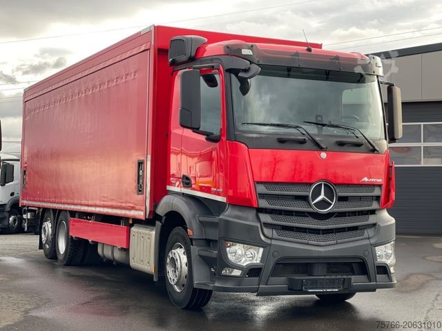 Camion de boissons MERCEDES-BENZ ANTOS 2540 L / LBW / AHK / LENKACHSE / 20 PAL