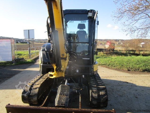 Minirýpadlo Yanmar VIO 57 - POWERTILT + Schnellwechsler + 4 Löffel