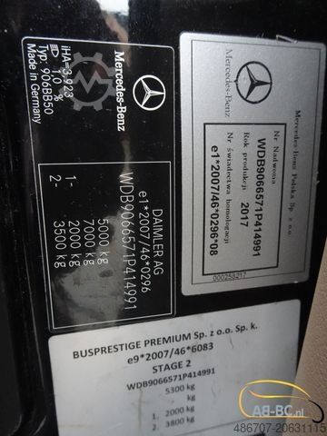 Reisibuss MERCEDES-BENZ Sprinter 519 CDI Busprestige V6 - 21 Sitze EURO