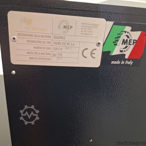 منشار شريطي MEP Shark 332 nc 5.0 MEP SHARK 332 NC 5.0