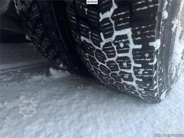 Sistema de braço de gancho Volvo FH12 snow-plow equipped hook truck with Danish cab