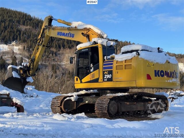 Escavadora de lagartas Komatsu PC290 LC-11E0 with GPS