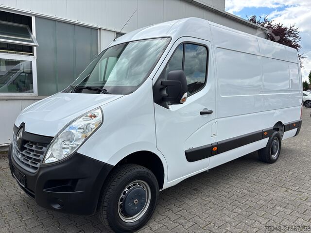 Forhøjet og forlænget kassevogn Renault Master 3,5T L3H2*Allrad*40Tm*Klima*1.Han