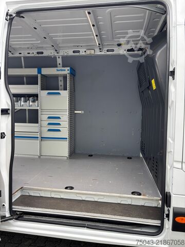 Forhøjet og forlænget kassevogn Renault Master 3,5T L3H2*Allrad*40Tm*Klima*1.Han