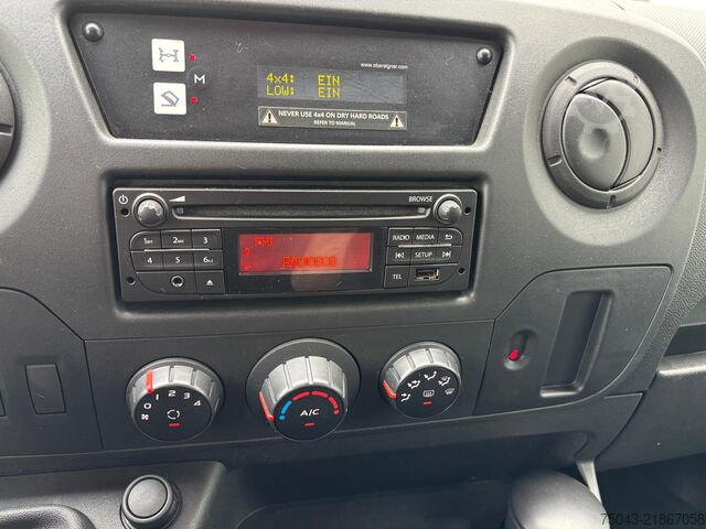 Forhøjet og forlænget kassevogn Renault Master 3,5T L3H2*Allrad*40Tm*Klima*1.Han