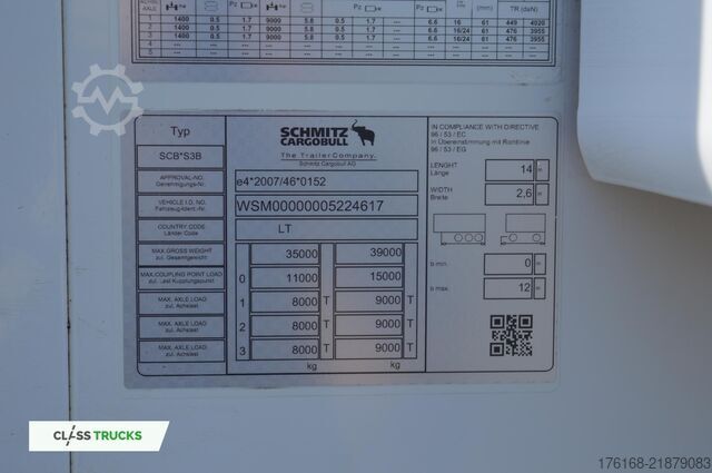 נגרר קירור SCHMITZ CARGOBULL SKO  Double Deck FP45 ThermoKing SLXi300