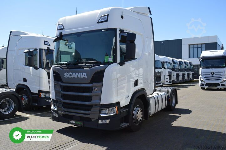 יחידת גרר סטנדרטית SCANIA R460 CR20H ACC ADAS Package