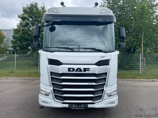 Standard dragbil DAF FT XF 530 NGD, Kipphydraulik