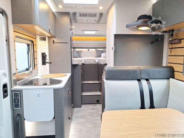 Caravana semiintegrada HYMER/ERIBA ML-T CrossTrail 580 wenig Kilometer