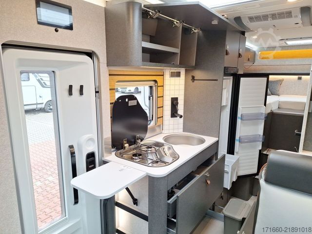 Caravana semiintegrada HYMER/ERIBA ML-T CrossTrail 580 wenig Kilometer