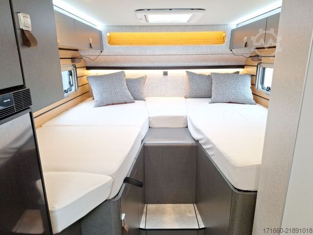 Caravana semiintegrada HYMER/ERIBA ML-T CrossTrail 580 wenig Kilometer