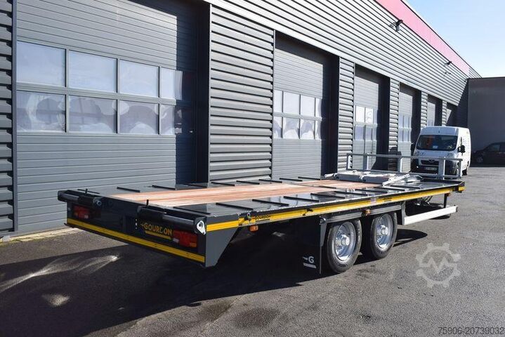 Prikolica za prijevoz automobila Gourdon PEB 111