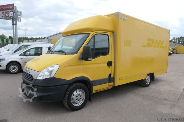 Transporter mit Koffer iveco Daily 35 S11 C30C AUTOMATIK KAMERA Regale LUFT DURCHGANG EURO-5 CoC