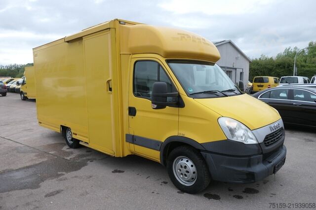 Transporter mit Koffer iveco Daily 35 S11 C30C AUTOMATIK KAMERA Regale LUFT DURCHGANG EURO-5 CoC