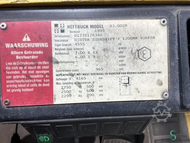 Carrello elevatore Hyster H 3.00 XM