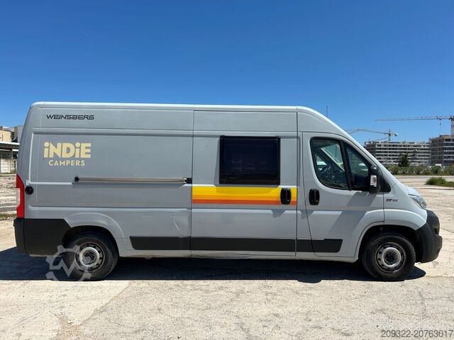 Husvagn/husbils Fiat Weinsberg Carabus 600 K | 4 Posti Letto | Completamente Attrezzato