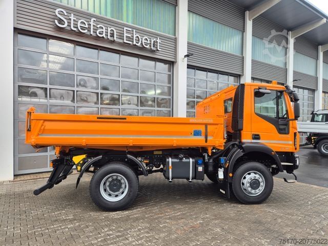 Trójstronna wywrotka IVECO ML150E28W 4x4 Meiller Dreiseitenkipper 2xAHK