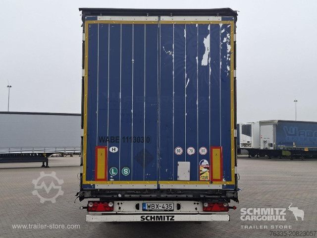 Auflieger mit Pritsche & Plane Schmitz Cargobull Curtainsider Mega