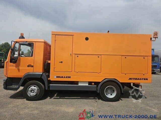Camião-cisterna de vácuo MAN L2000 Müller Jetmaster F30V Hochdruckspüler