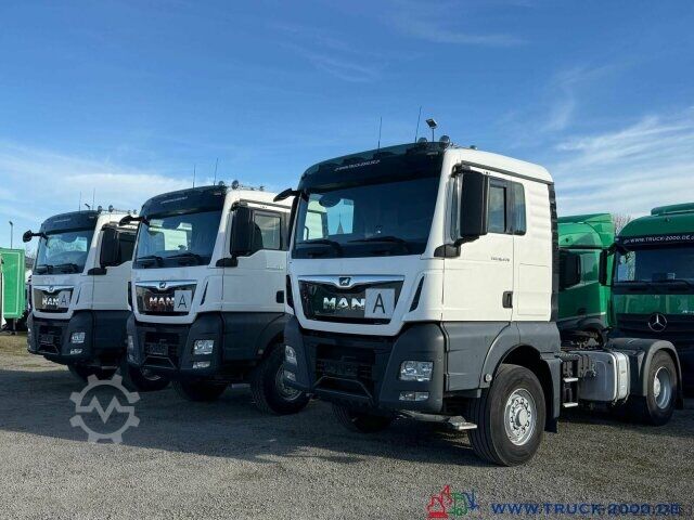 Vakio vetoauto MAN TGX 18.470 4x4 H-Drive Kipphydraulik Kühlschrank