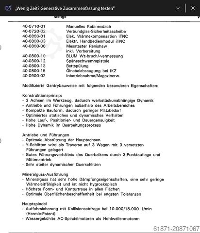 Uniwersalne centrum obróbcze HERMLE C40U