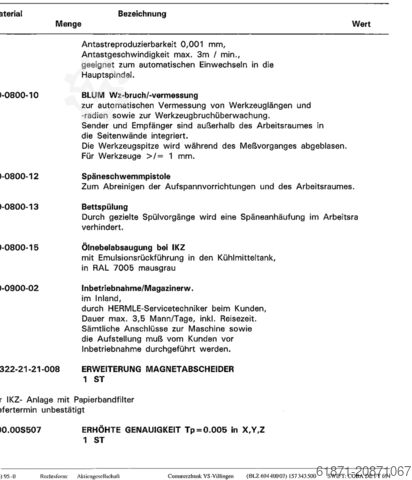 Uniwersalne centrum obróbcze HERMLE C40U