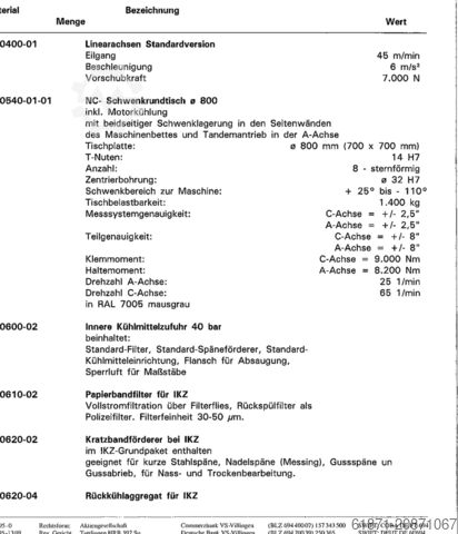 Uniwersalne centrum obróbcze HERMLE C40U