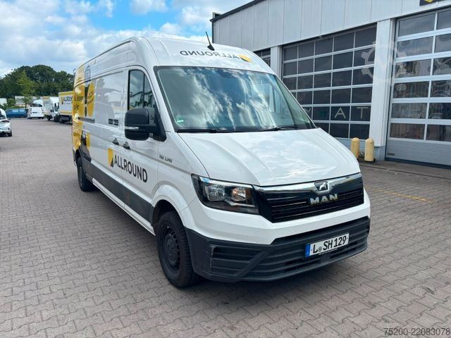 Korotettu pakettiauto MAN TGE Kasten lang/hoch / AHK / KAM