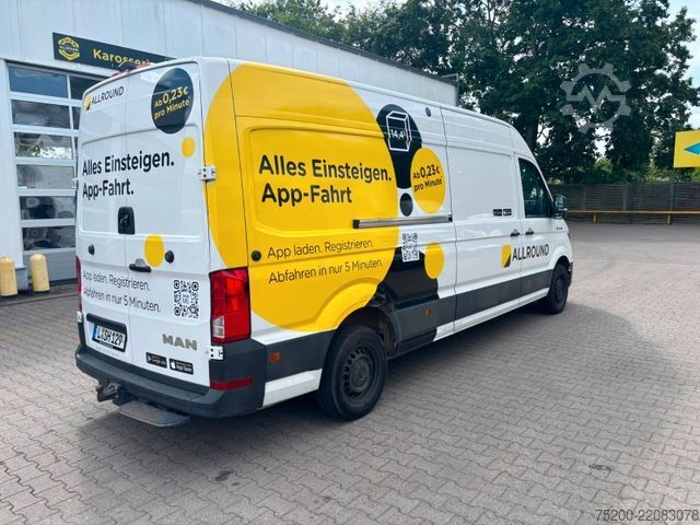 Korotettu pakettiauto MAN TGE Kasten lang/hoch / AHK / KAM