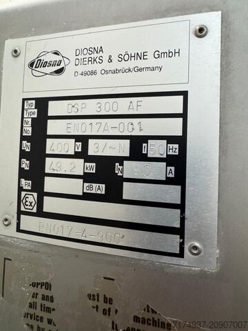 Spiralni mešalec Diosna DSP 300 AF