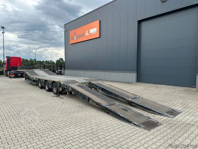مقطورة نقل منخفضة Broshuis 3ABSD Lowloader 3-axle / GVW: 59.000kg / Neck: ...