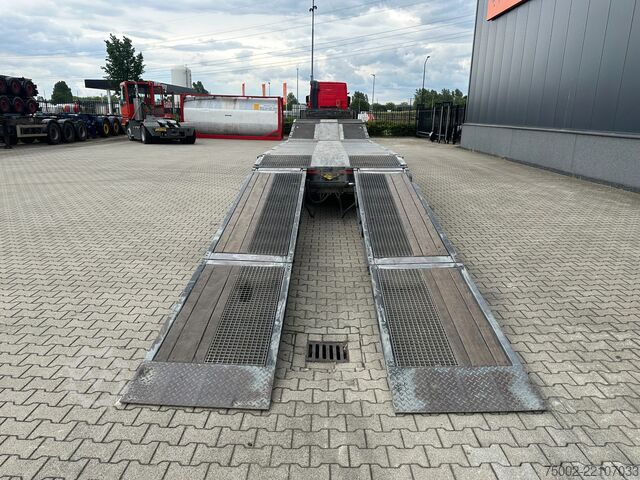 مقطورة نقل منخفضة Broshuis 3ABSD Lowloader 3-axle / GVW: 59.000kg / Neck: ...