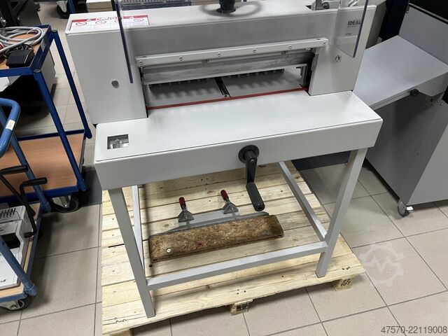 Mesin pemotong kertas Ideal 4705 Paper Cutting Guillotine Paper cutter