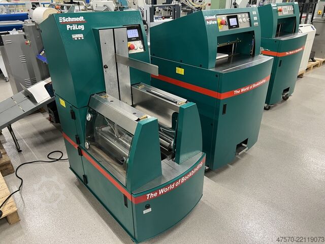 Bogbindingsmaskine Schmedt PraLeg XL 18-60 Case in machine + Schmedt PraForm 21-50 Press