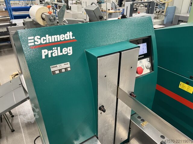 Bogbindingsmaskine Schmedt PraLeg XL 18-60 Case in machine + Schmedt PraForm 21-50 Press