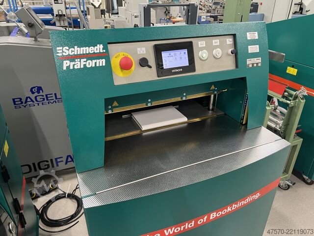 Bogbindingsmaskine Schmedt PraLeg XL 18-60 Case in machine + Schmedt PraForm 21-50 Press