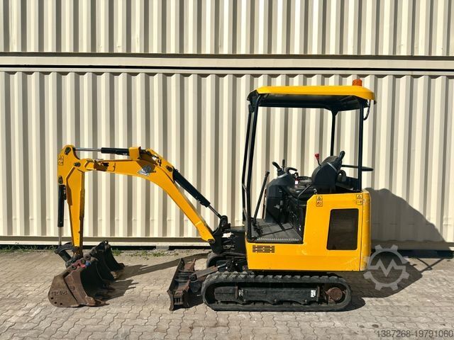 Мини багер JCB 16C-1 /2020 BJ/943 BH/verbr. Laufwerk/3xLöffel