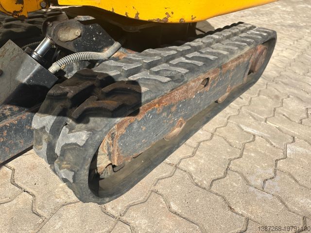 Mini ekskavatör JCB 8008 CTS, 2021 BJ, 921 BH, 3 x Löffel