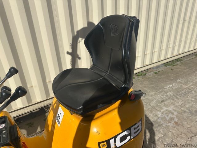 Mini ekskavatör JCB 8008 CTS, 2021 BJ, 921 BH, 3 x Löffel