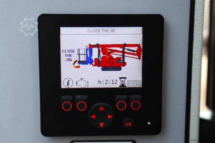 Nivelletty teleskooppinen työtaso Platform Basket Spider 18.90 PRO CE Declaration, Valid inspection,