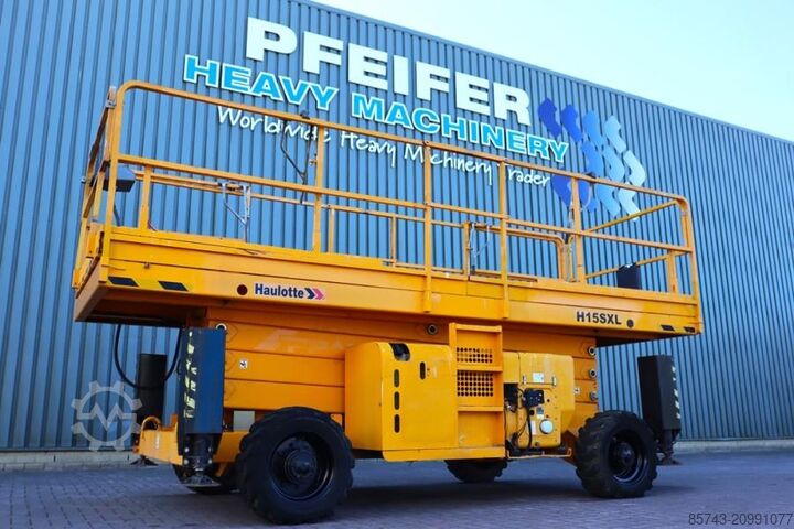  Haulotte H15SXL Diesel, 4x4 Drive, 15m Working Height, 500k