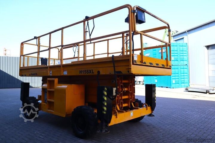  Haulotte H15SXL Diesel, 4x4 Drive, 15m Working Height, 500k
