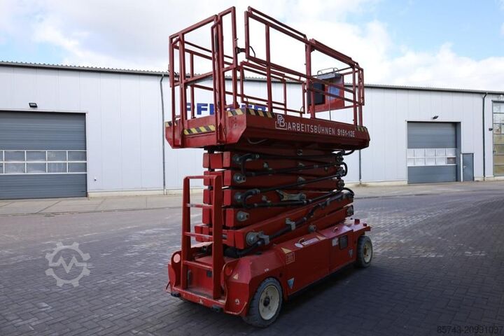  PB Lifttechnik S151-12E Electric, 15m Working Height, 550kg Capac