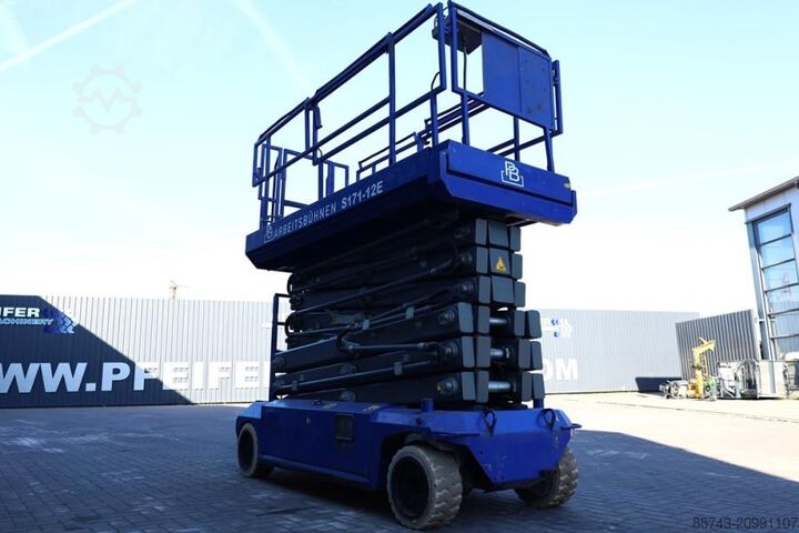  PB Lifttechnik S171-12E Electric, 17.3m Working Height, 400kg Cap