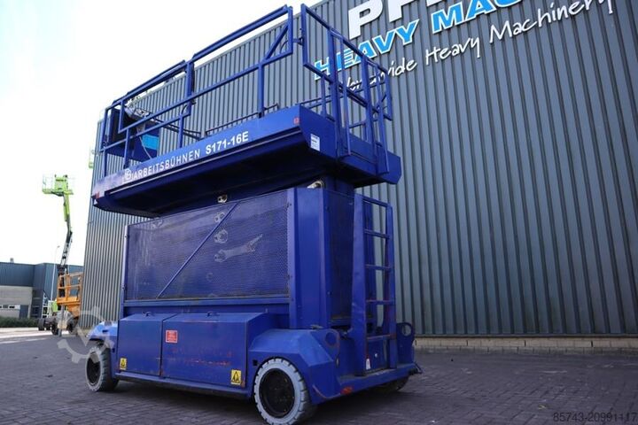  PB Lifttechnik S171-16E Electric, 17.3m Working Height, 400kg Cap