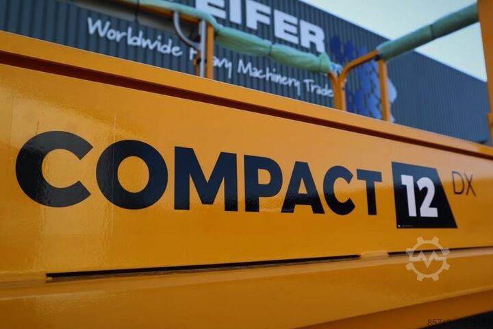 Scissor lift Haulotte Compact 12DX Valid Inspection, *Guarantee! Diesel,