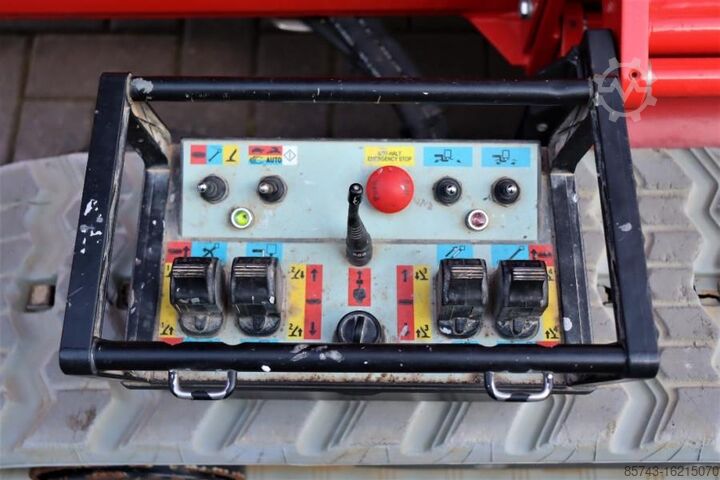 Plataforma de trabajo telescópica articulada Teupen Leo 36t As-Is, 230 V Electric Motor + Diesel, Rubb